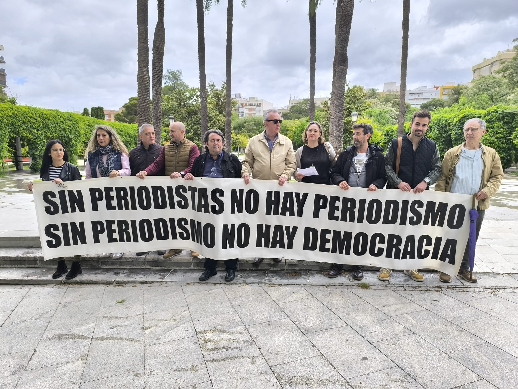 Periodistas y profesionales de los medios defienden uno de los derechos fundamentales: la libertad de prensa